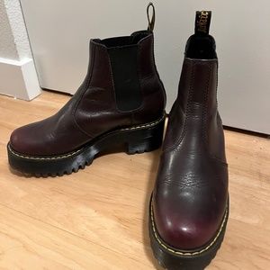 Dr. Martens Purple Boots